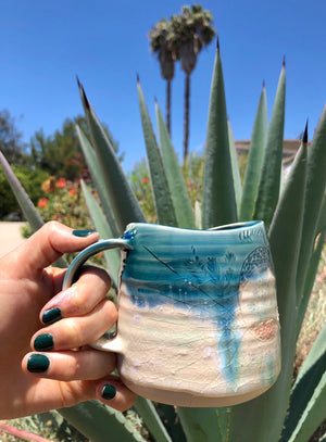 mug coffee tea native garden plants california