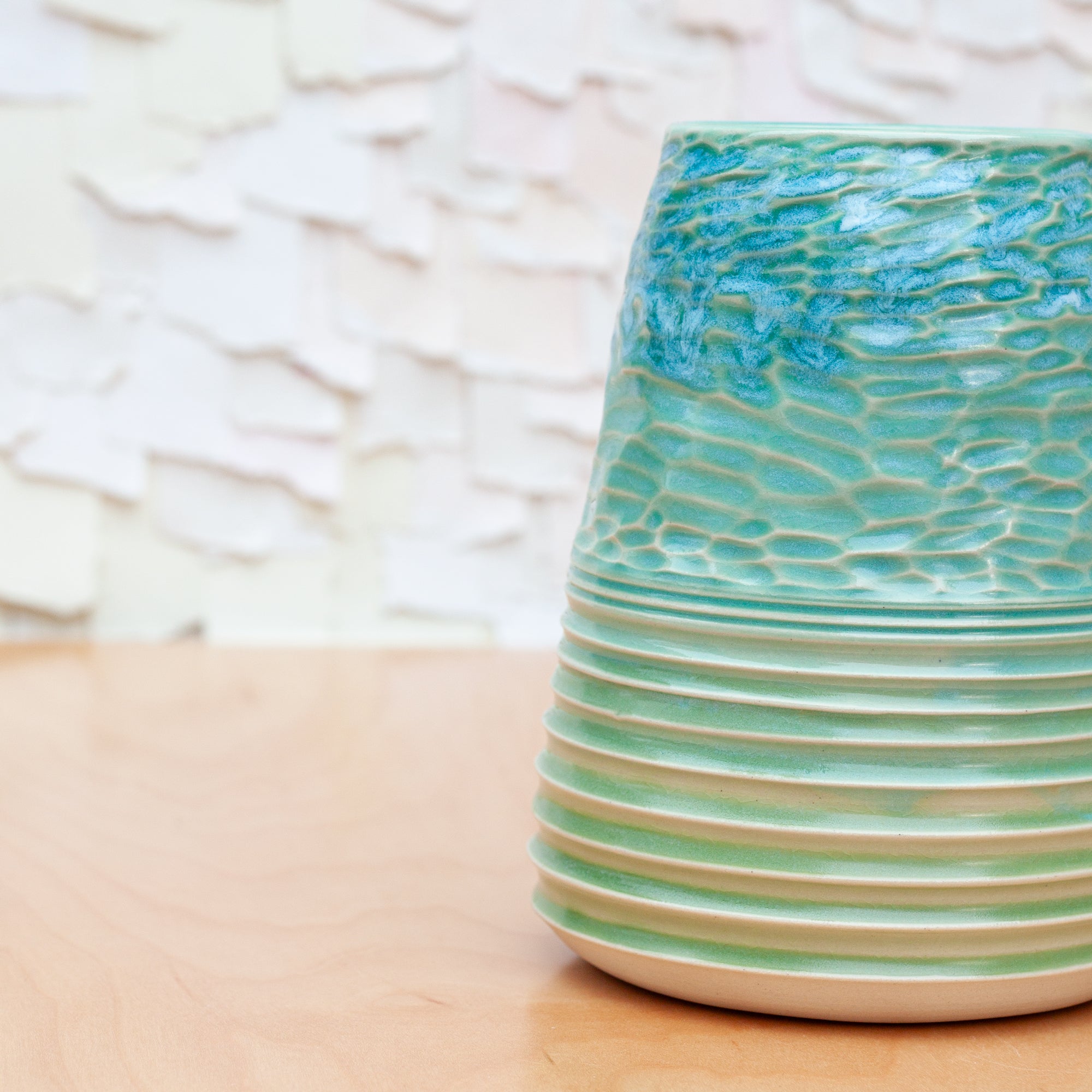 Carved Vase in Caribbean