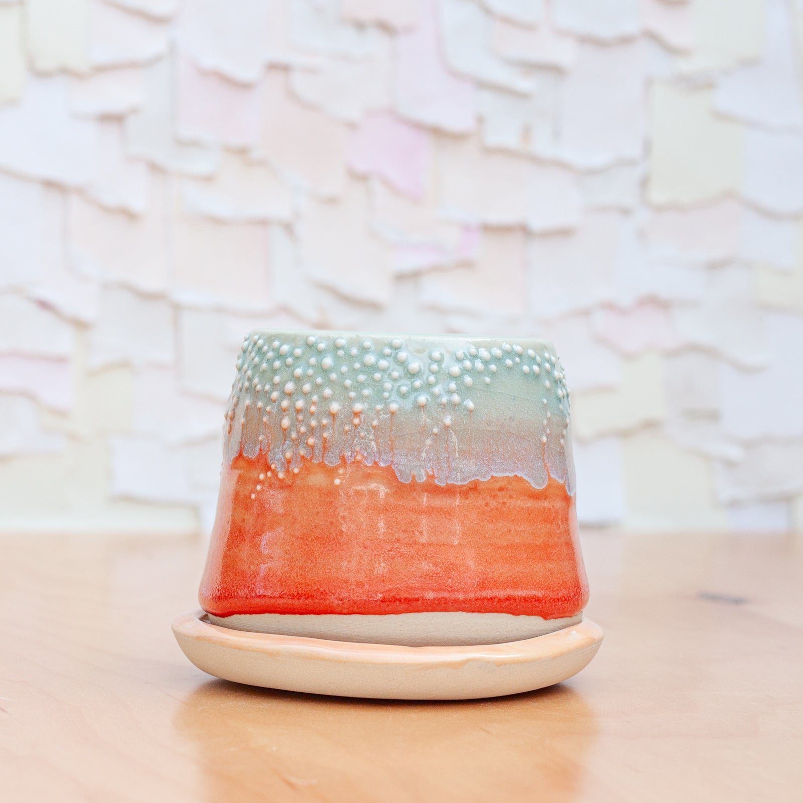 Barnacle Babe Planter in Sunrise Mist