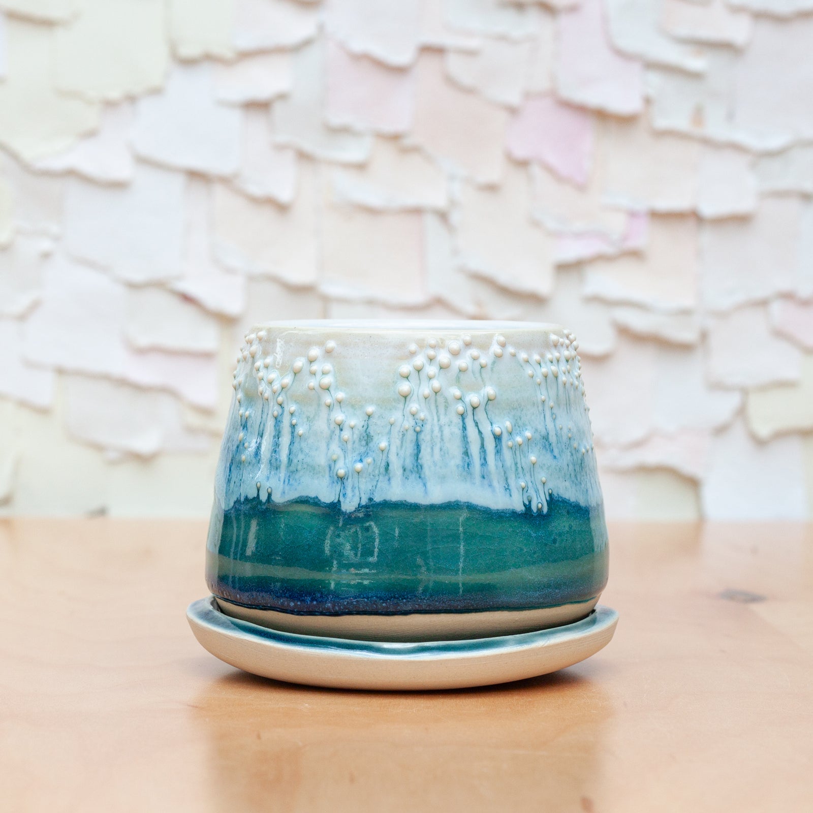 Barnacle Babe Planter in Neptune Froth