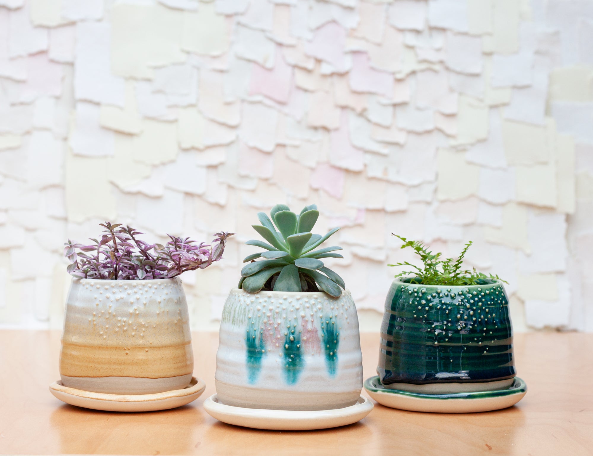 Barnacle Babe Planter in Confetti