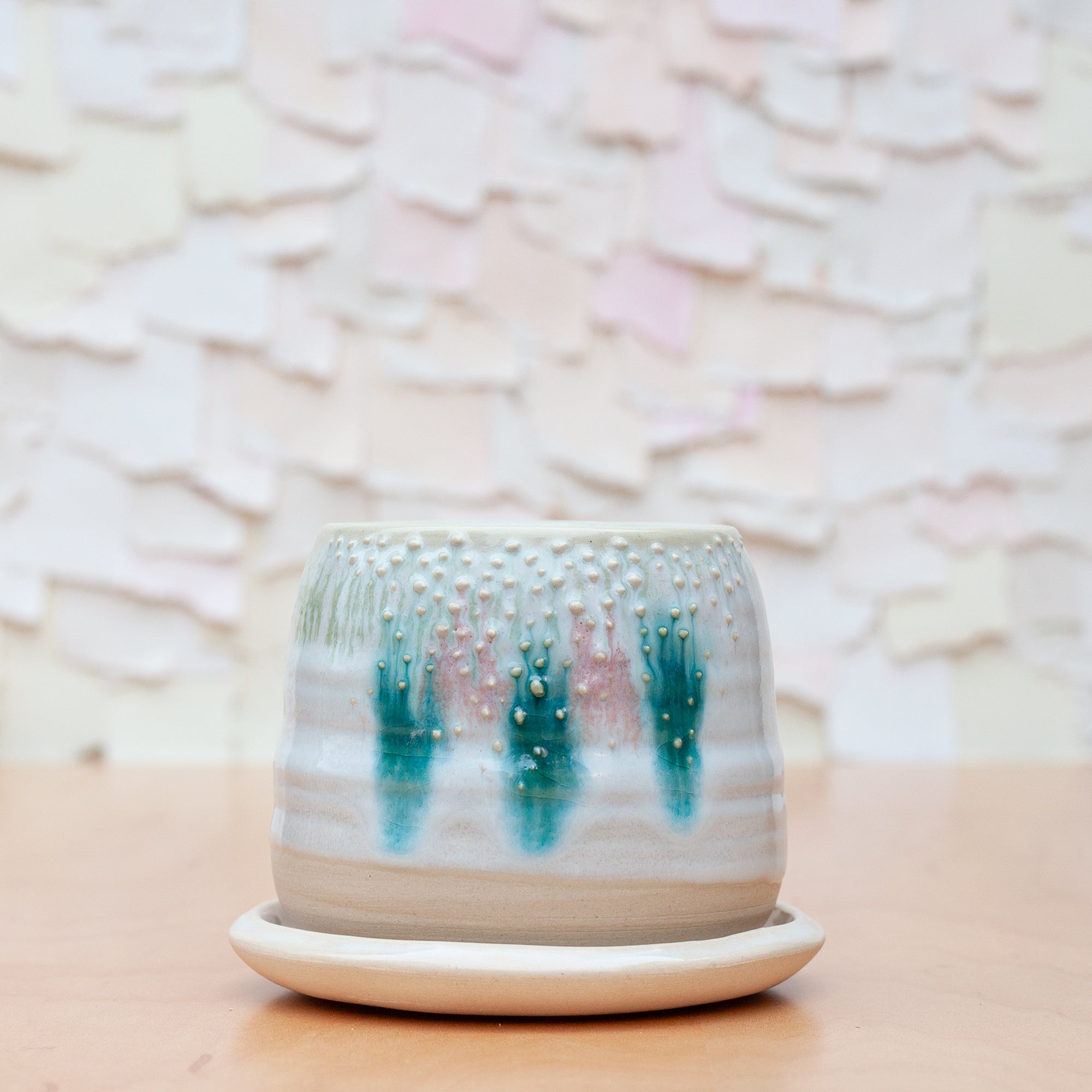 Barnacle Babe Planter in Confetti