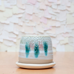 Barnacle Babe Planter in Confetti