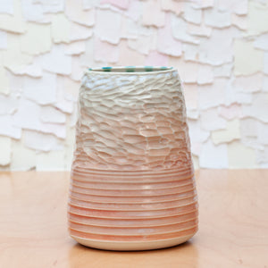 Carved Vase in Ojai Sunset