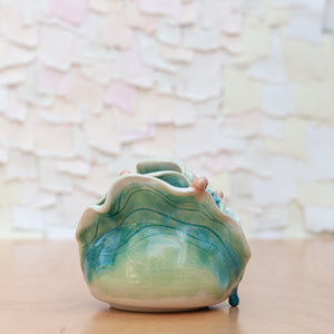 Petal Bud Vase in Coral