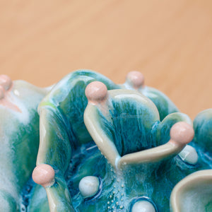 Coral Petal Bloom Vessel