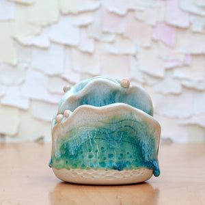 Petal Bud Vase in Coral