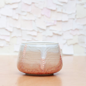 Flow Etched Tumbler in Sunset