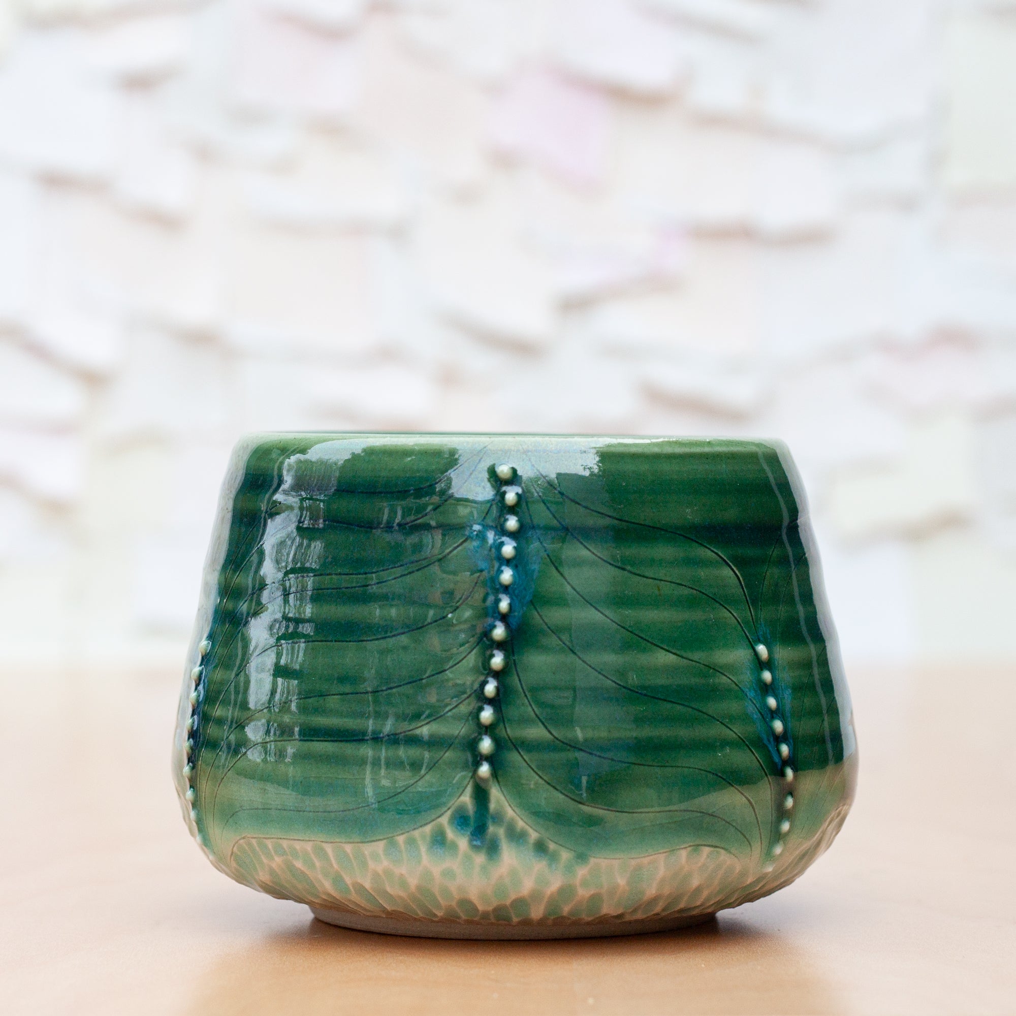 Flow Etched Tumbler in Alpine Lakes