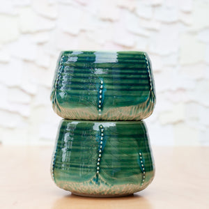 Flow Etched Tumbler in Alpine Lakes