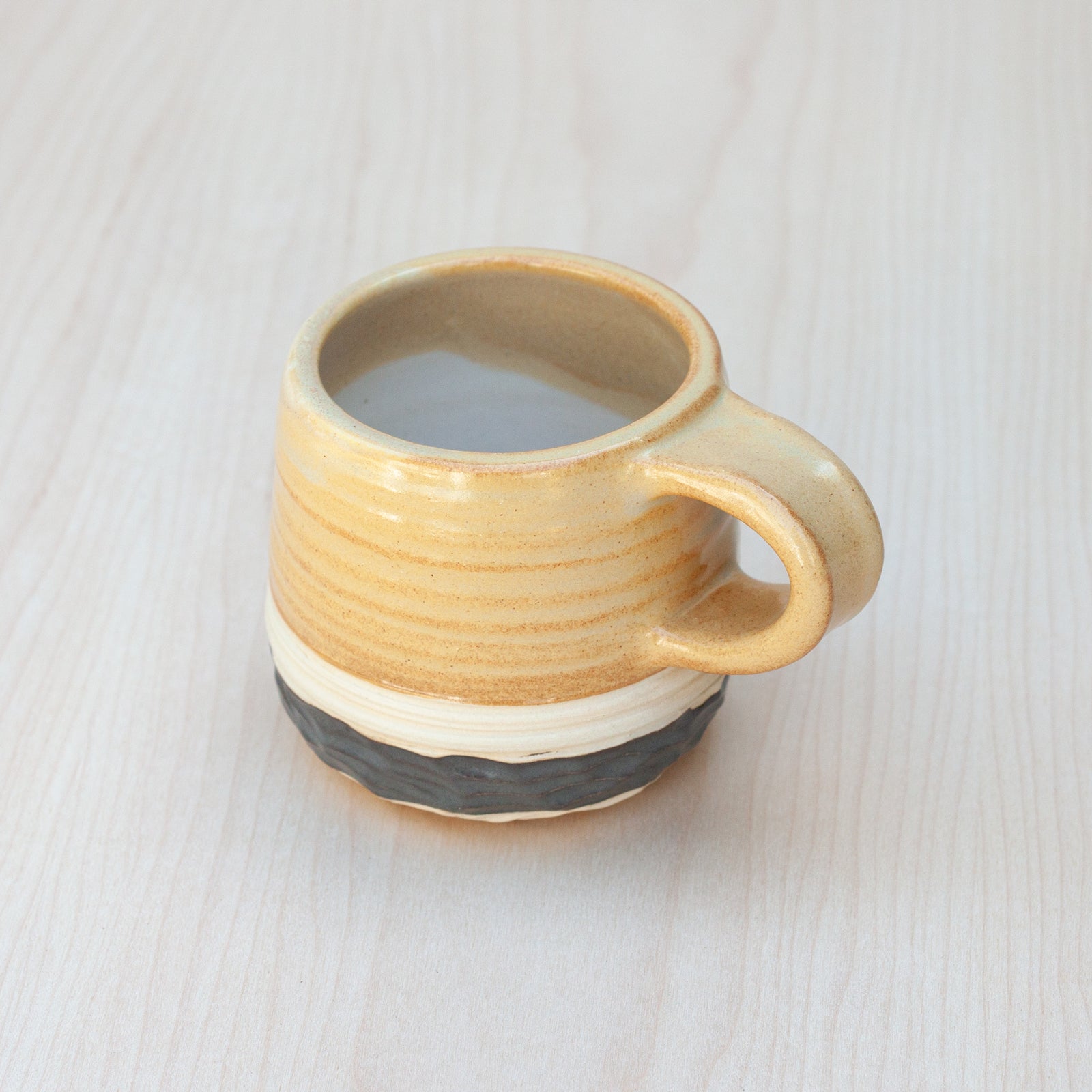 Horizon Espresso Mug in Mustard Shino