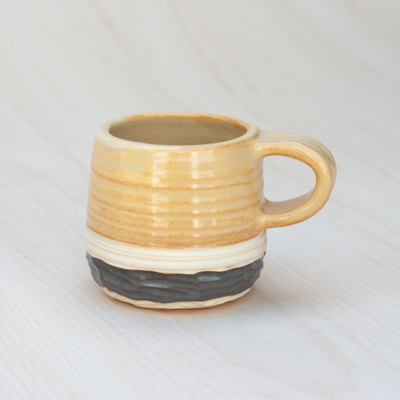 Horizon Espresso Mug in Mustard Shino