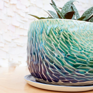 Large Canyon Planter in Indigo Deep