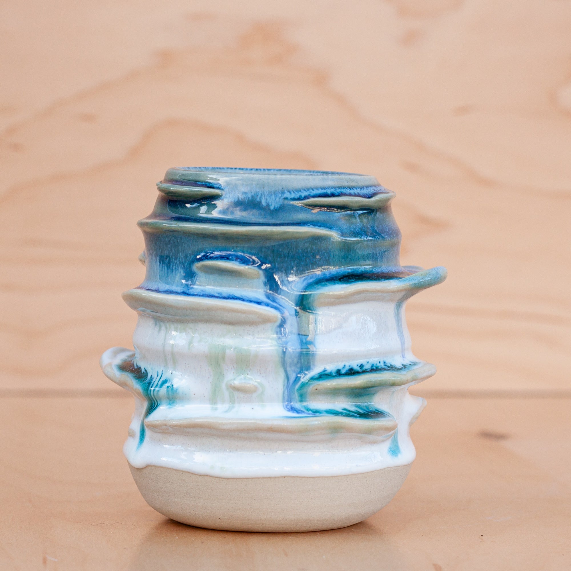 Cascade Bud Vase in Pacific Melt