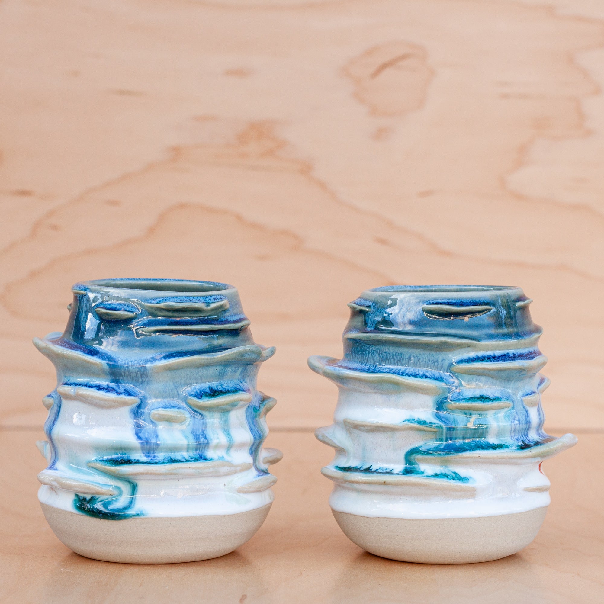 Cascade Bud Vase in Pacific Melt