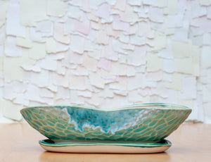 Neptune Window Planter in Alpine Lakes