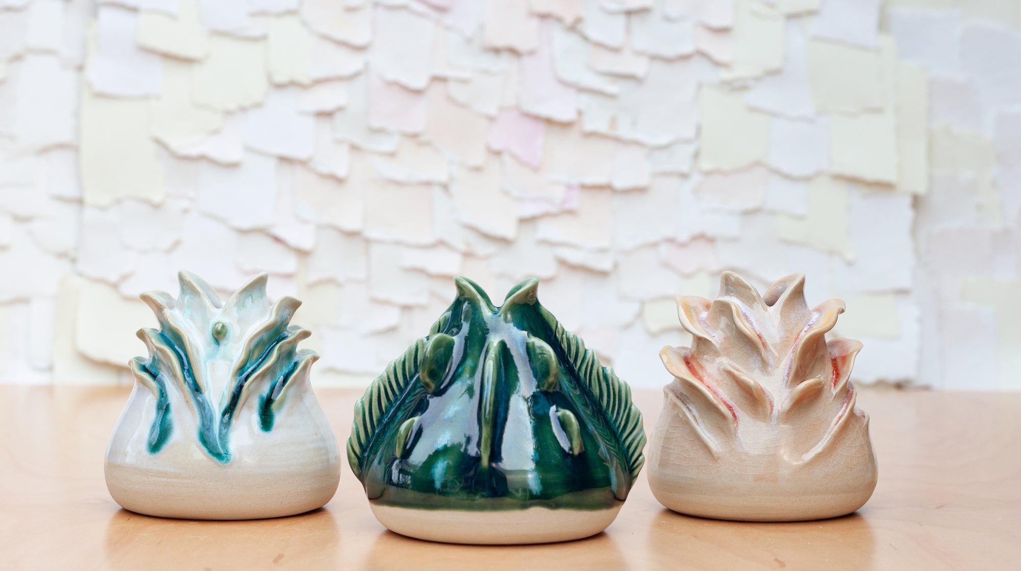 Petal Bud Vase in Cactus