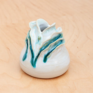 Petal Bud Vase in Frost