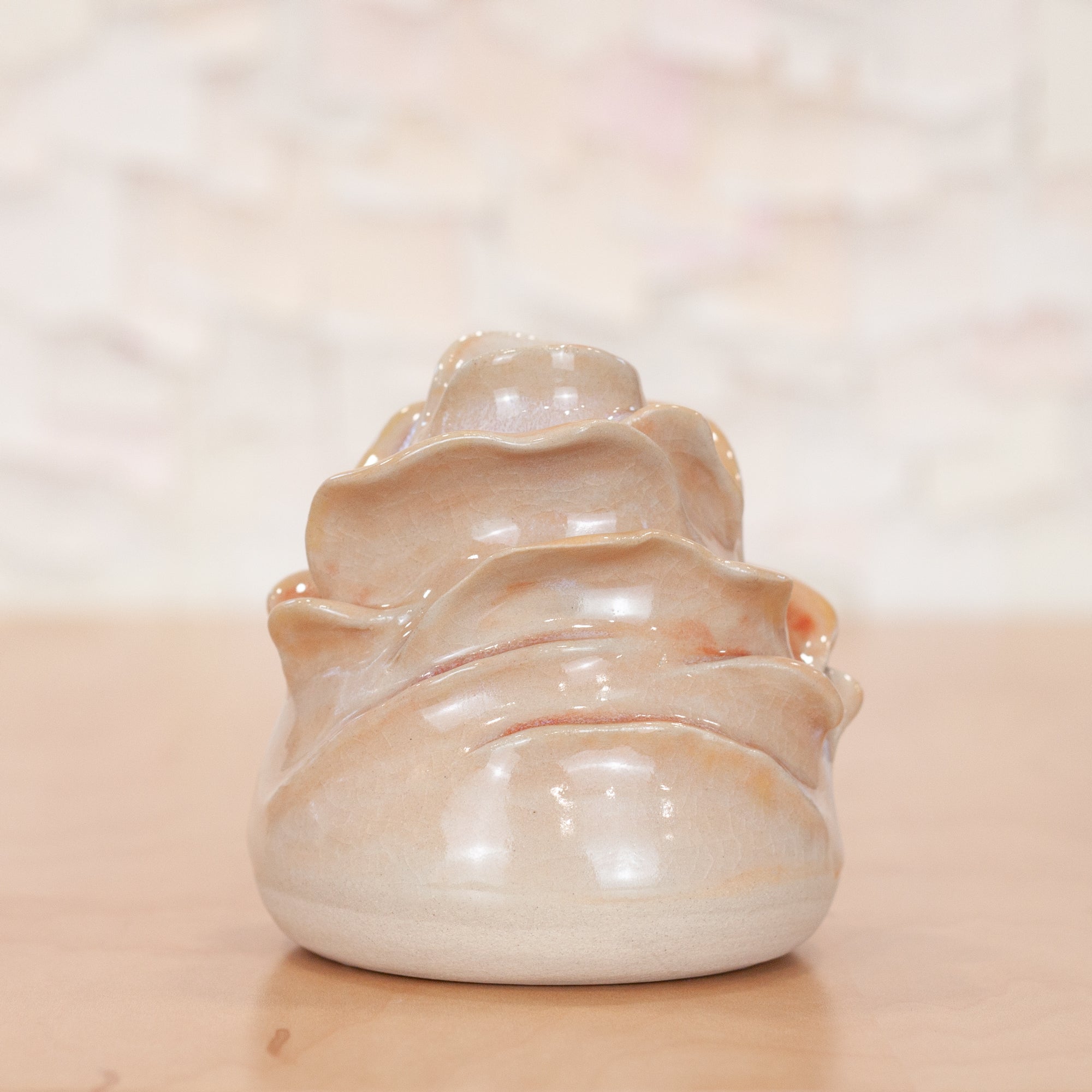 Petal Bud Vase in Rose