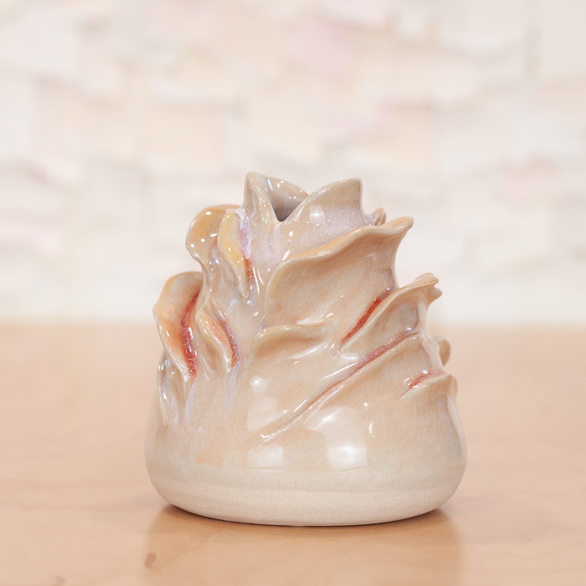 Petal Bud Vase in Rose