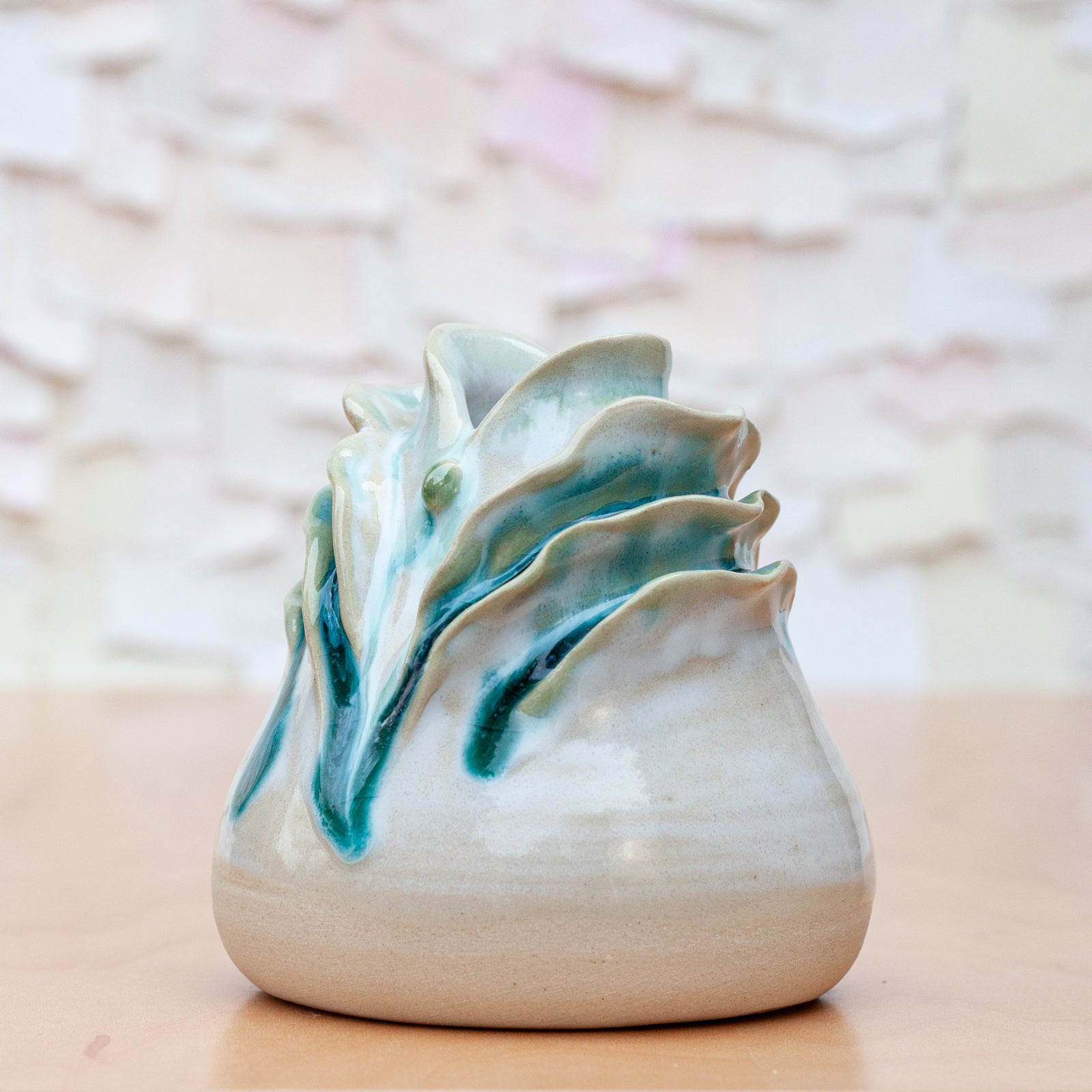 Petal Bud Vase in Frost