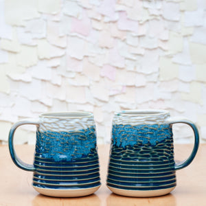 Saturn Carved Stein in Pacific