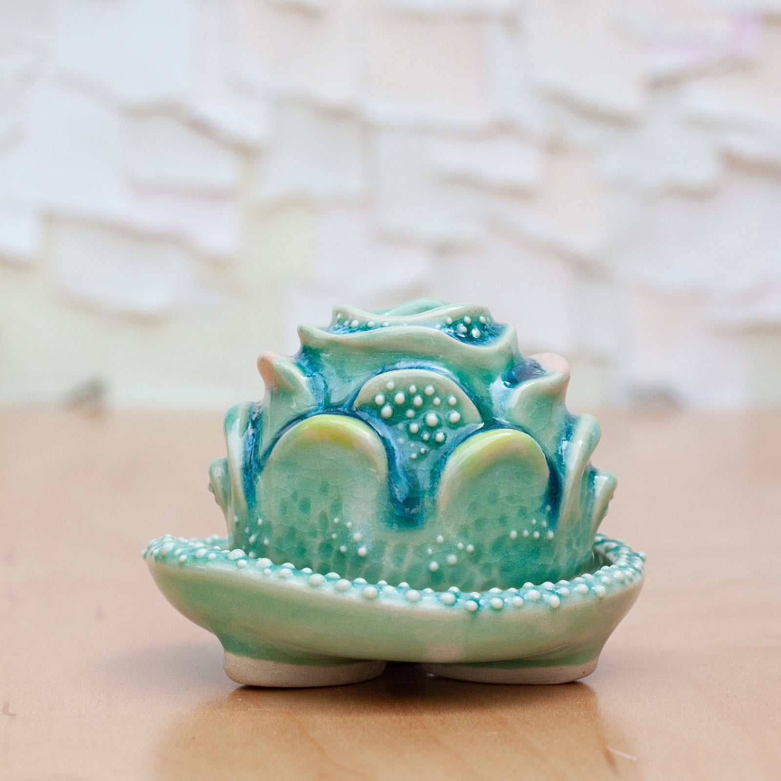 Incense Holder Babe in Succulent
