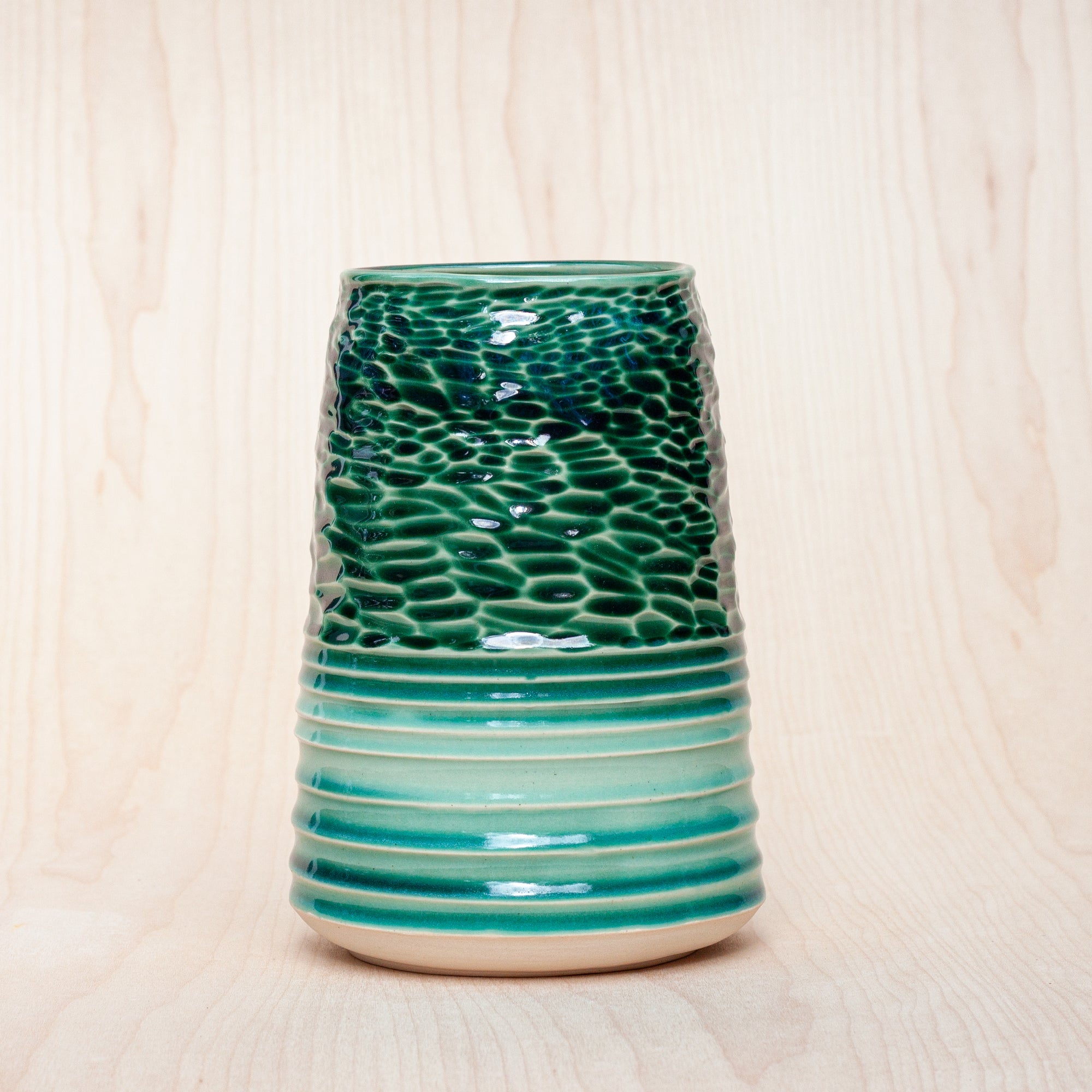 Large Carved Vase in Alpine Lakes