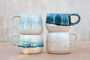 Barnacle Mug in Moss