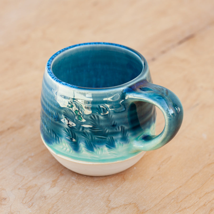 Muse Cappuccino Cup in Bluebird